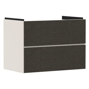 hansgrohe Xevolos E Waschtischunterschrank 78 x 57,5 cm mit 2 Schubkästen