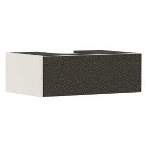 hansgrohe Xevolos E Waschtischunterschrank 78 x 28,5 cm mit 1 Schubkasten für Konsole mit Ausschnitt mittig für Aufsatzwaschtisch