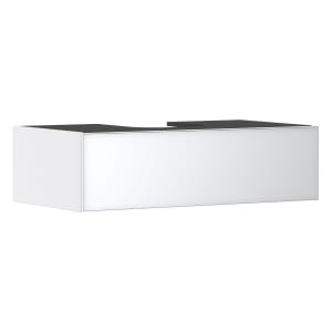 hansgrohe Xevolos E Waschtischunterschrank 98 x 28,5 cm mit 1 Schubkasten für Konsole mit Ausschnitt mittig für Aufsatzwaschtisch