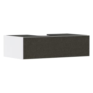 hansgrohe Xevolos E Waschtischunterschrank 98 x 27,5 cm mit 1 Schubkasten für Konsole mit Ausschnitt mittig für Aufsatzwaschtisch