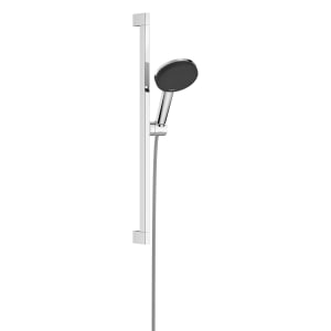 hansgrohe Raindance Alive Select S Brauseset 125 3jet EcoSmart mit Brausestange Unica E Puro 65 cm und Easy Slide Brausehalter