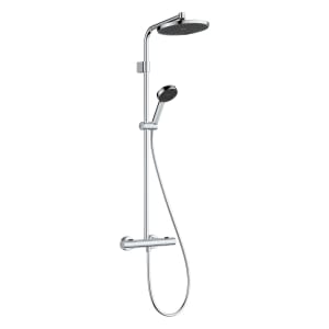 hansgrohe Activera S Duschsystem 240 1 Strahlart wassersparend mit Ecostat Fine Varia