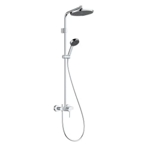 hansgrohe Activera S Duschsystem 240 1 Strahlart wassersparend mit Einhebelmischer Varia