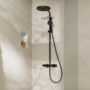 hansgrohe Pulsify S Puro Duschsystem 260 1 Strahlart, mit Ecostat Fine und Duschkopf 3 Strahlarten