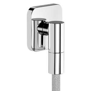 hansgrohe FixFit Fine Q Wandanschluss mit Rückflussverhinderer