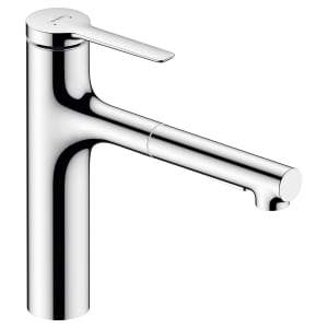 hansgrohe Zesis M33 Einhebel-Küchenarmatur 160 mit Ausziehbrause