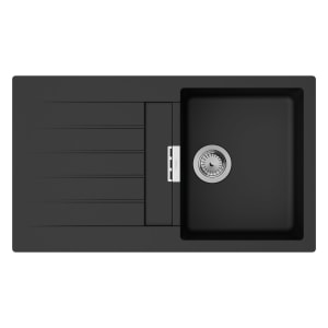 hansgrohe S520-F345 Einbauspüle 345 mit Abtropffläche, reversibel