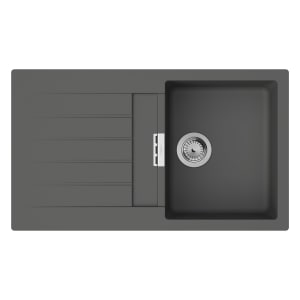 hansgrohe S520-F345 Einbauspüle 345 mit Abtropffläche, reversibel