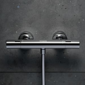 hansgrohe Ecostat Fine Duschthermostat Aufputz mit Temperaturbegrenzer