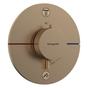 hansgrohe ShowerSelect Comfort S Thermostat UP für 2 Verbraucher mit integrierter Sicherungskombination