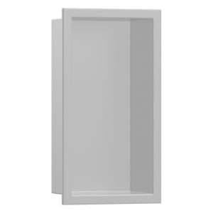 hansgrohe XtraStoris Original Wandnischen-Einbaubox mit Rahmen 15 x 10 x 30 cm