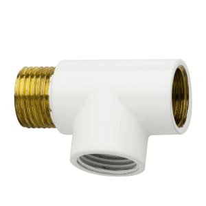 Spezial Anschlussstück SAS weiss