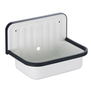 Alape Ausgussbecken AG.STAHLFORM510Ü, rechteckig 51 x 36 cm