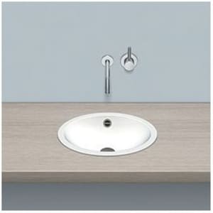 Alape Einbaubecken EB.O425, ovalförmig 42,5 x 32,5 cm