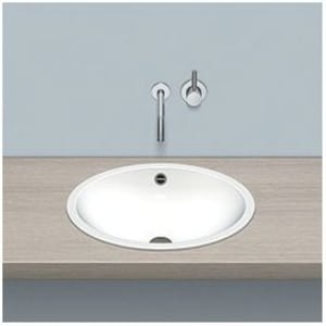 Alape Einbaubecken EB.O525, ovalförmig 52,5 x 42,5 cm