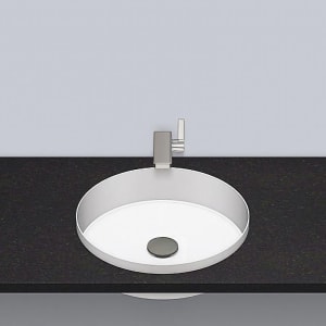 Alape Unisono Einbaubecken EB.KE400, kreisförmig mit 40 cm Ø