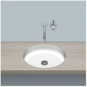 Alape Sondo Unterbaubecken UB.SO450.1 mit 45,6 cm Ø für HPL-beschichtete Platten