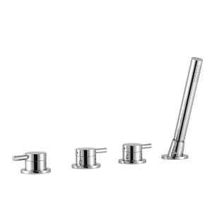 Avenarius Linie 280 Wanne-Brause-Batterie, ohne Auslauf