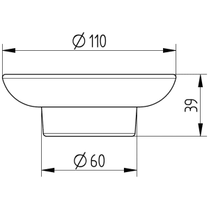 Avenarius Ersatzschale für Seifenhalter 3601200