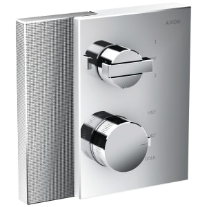 AXOR Edge Thermostat Unterputz mit Ab- und Umstellventil - Diamantenschliff