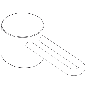 AXOR Uno² Ersatz-Griff