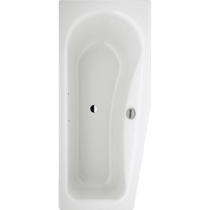 Bette Luna Raumsparwanne 170 x 75 cm links mit Griffbohrung