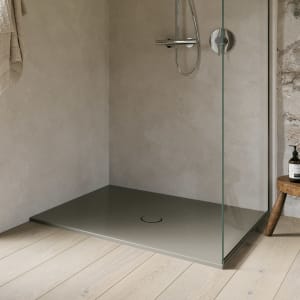 Bette BetteFloor Duschfläche 140 x 100 cm mit BetteGlasur® Plus und Minimum-Wannenträger