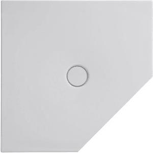 Bette BETTEFLOOR Caro Fünfeckduschfläche 90 x 90 cm