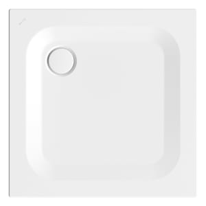 Bette Ultra Duschwanne superflach 85 x 85 x 2,5 cm mit BetteGlasur® Plus