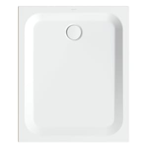 Bette Ultra Duschwanne superflach 110 x 90 x 3,5 cm mit Minimum-Wannenträger und BetteGlasur® Plus