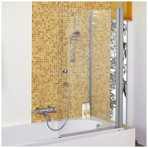 Breuer ELANA 6 Badewannen-Seitenwand mit Deckenstütze SWDS, Sondermaß