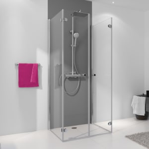 Breuer ELANA KOMFORT U-Kabine Drehfalttür 4-teilig