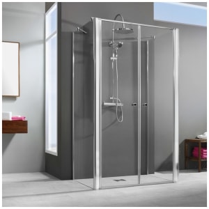 Breuer ELANA 6 Pendeltür mit zwei Seitenwänden 80 x 120 x 80 cm