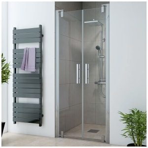 Breuer Europa Design Pendeltür für Nische 90 cm, mit CER+ Beschichtung