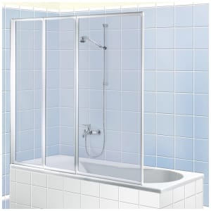 Breuer Fara Badewannenfaltwand BFW3 3-teilig Sondermaß