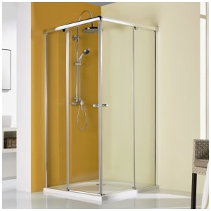 Breuer Fara Eckeinstieg mit Schiebetür DE2  100 x 100 cm