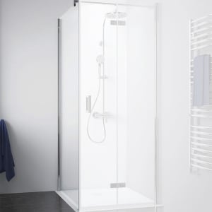 Breuer Panorama Seitenwand für Drehfalttür 75 cm, links