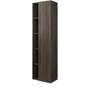 burgbad Badu Hochschrank 50 cm, 1 Tür, Anschlag rechts, 1 Regal