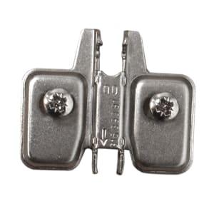 burgbad Ersatz-Montageplatte für Scharniere