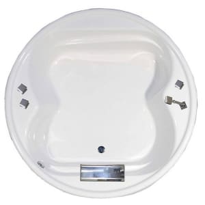 Caribia Vidal Rund-Badewanne 184 cm