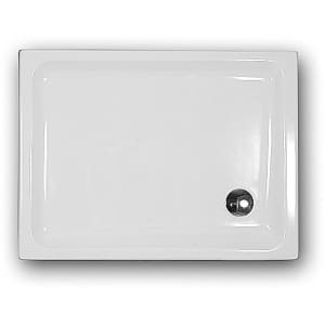 Caribia Duschinsel 90 120 6,5 Duschwanne 120 x 90 cm Superflach