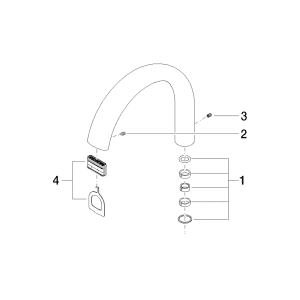 Dornbracht LaFleur Ersatz-Auslauf