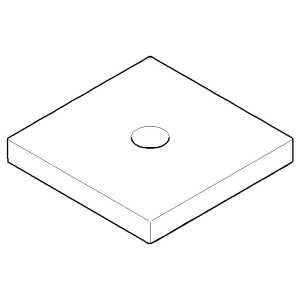 Dornbracht Symetrics Ersatz-Rosette