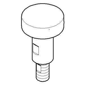 Dornbracht Ersatz-Zugstange, komplett
