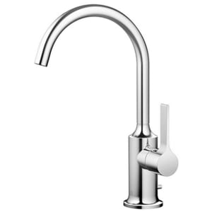 Dornbracht VAIA Waschtisch-Einhandbatterie mit Ablaufgarnitur, Ausladung 16,7 cm