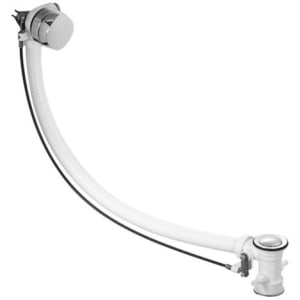 Duravit Ab- Ein- und Überlaufgarnitur Quadroval für Whirlwannen