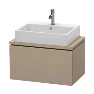 Duravit L-Cube Waschtischunterbau 72 x 40 cm mit 1 Auszug für Konsole Compact