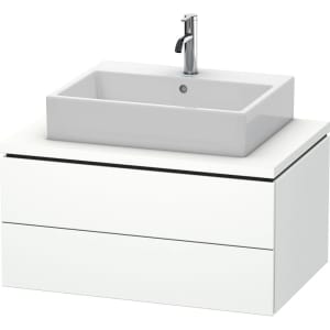 Duravit L-Cube Waschtischunterbau 82 x 40 cm mit 2 Schubkästen für Universalkonsolen