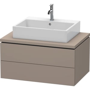 Duravit L-Cube Waschtischunterbau 82 x 40 cm mit 2 Schubkästen für Universalkonsolen