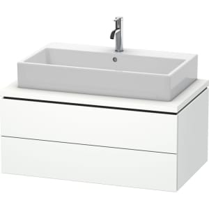Duravit L-Cube Waschtischunterbau 92 x 40 cm mit 2 Schubkästen für Universalkonsolen